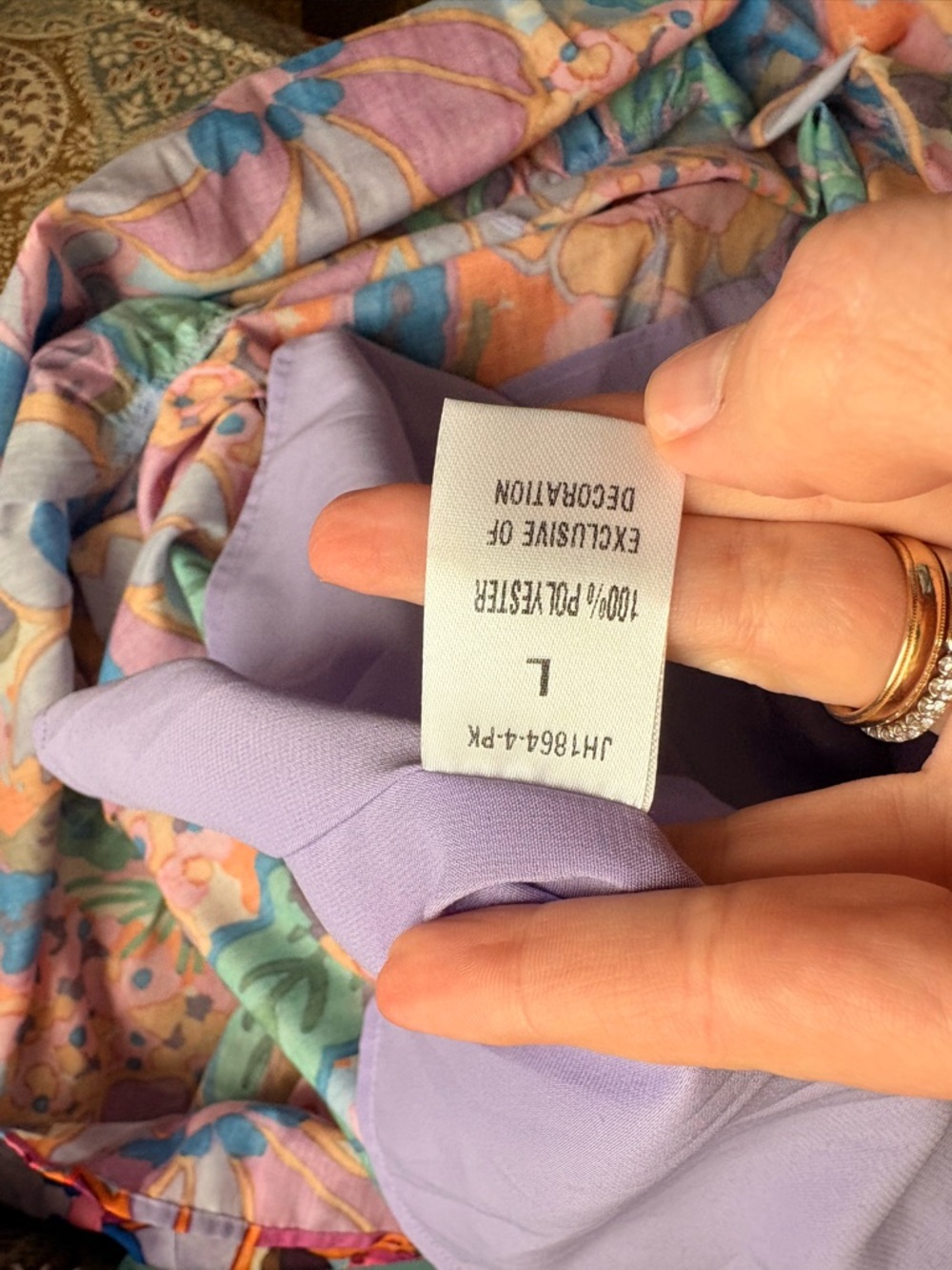 THML Multicolor Floral Maxi Dress - Picture 7 of 9